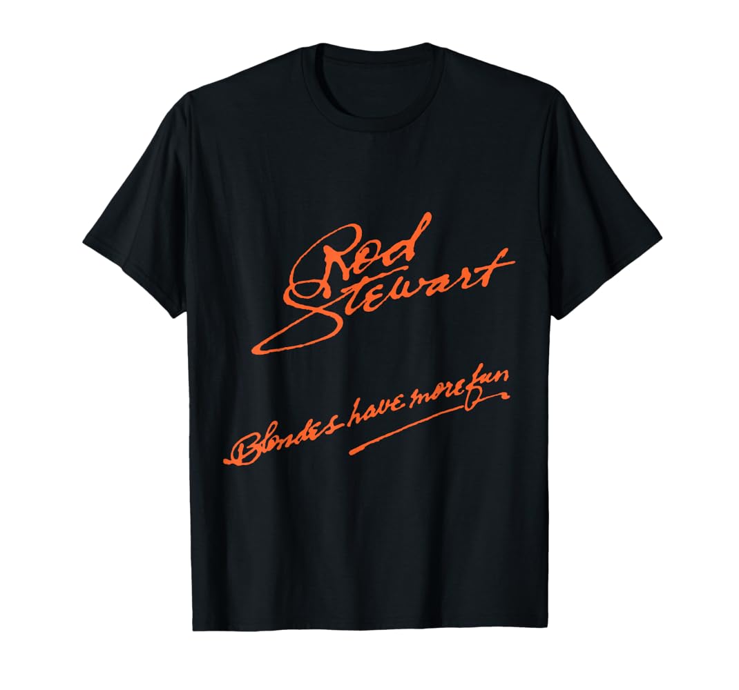 Amazon | ロッド・スチュワート・ブロンド Tシャツ | Tシャツ